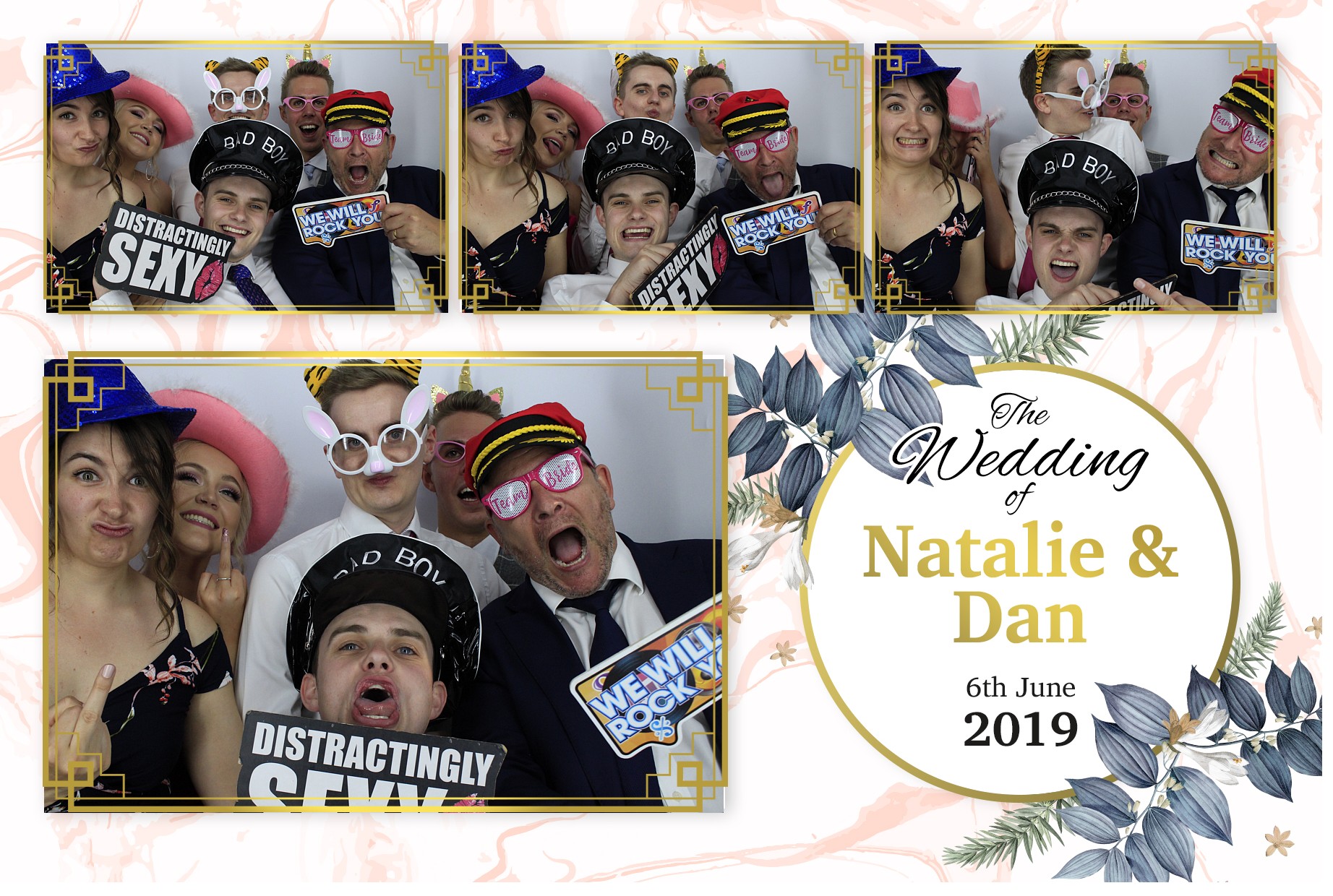 Mr & Mrs Hill's Wedding | View more photos from the event at gallery.myphotoboothexperience.co.uk/u/MyPhotoBoothExperienceLtd/Mr-Mrs-Hills-Wedding